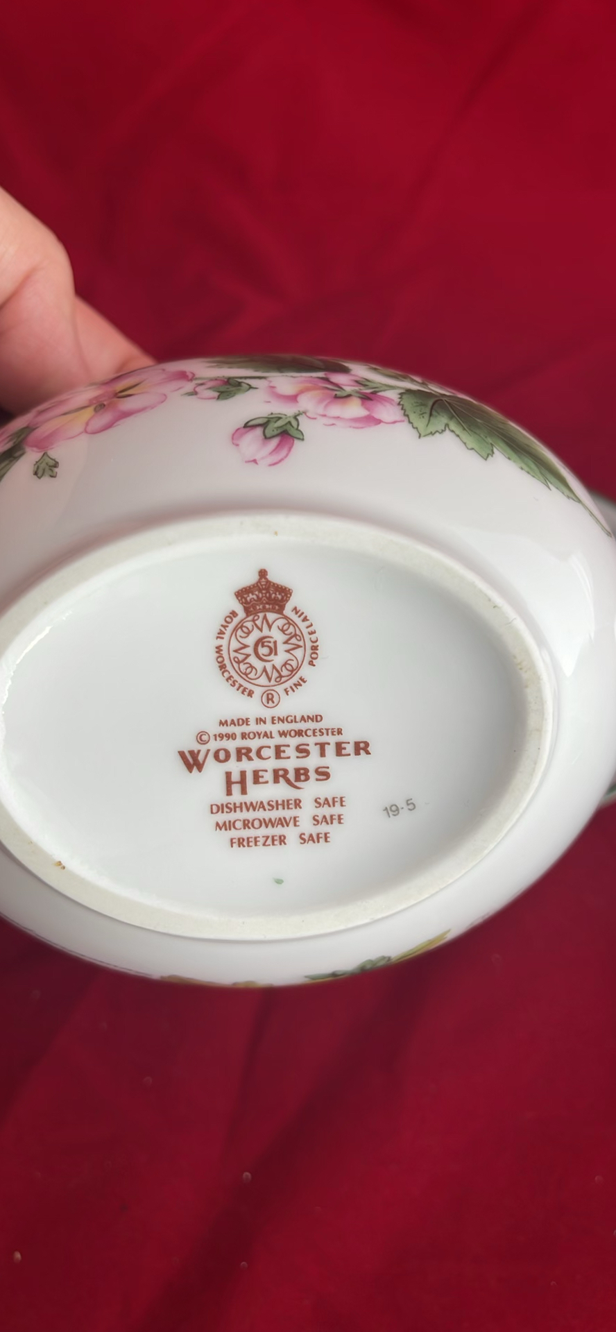 Royal Worcester Herbs pattern - image 9 of 20