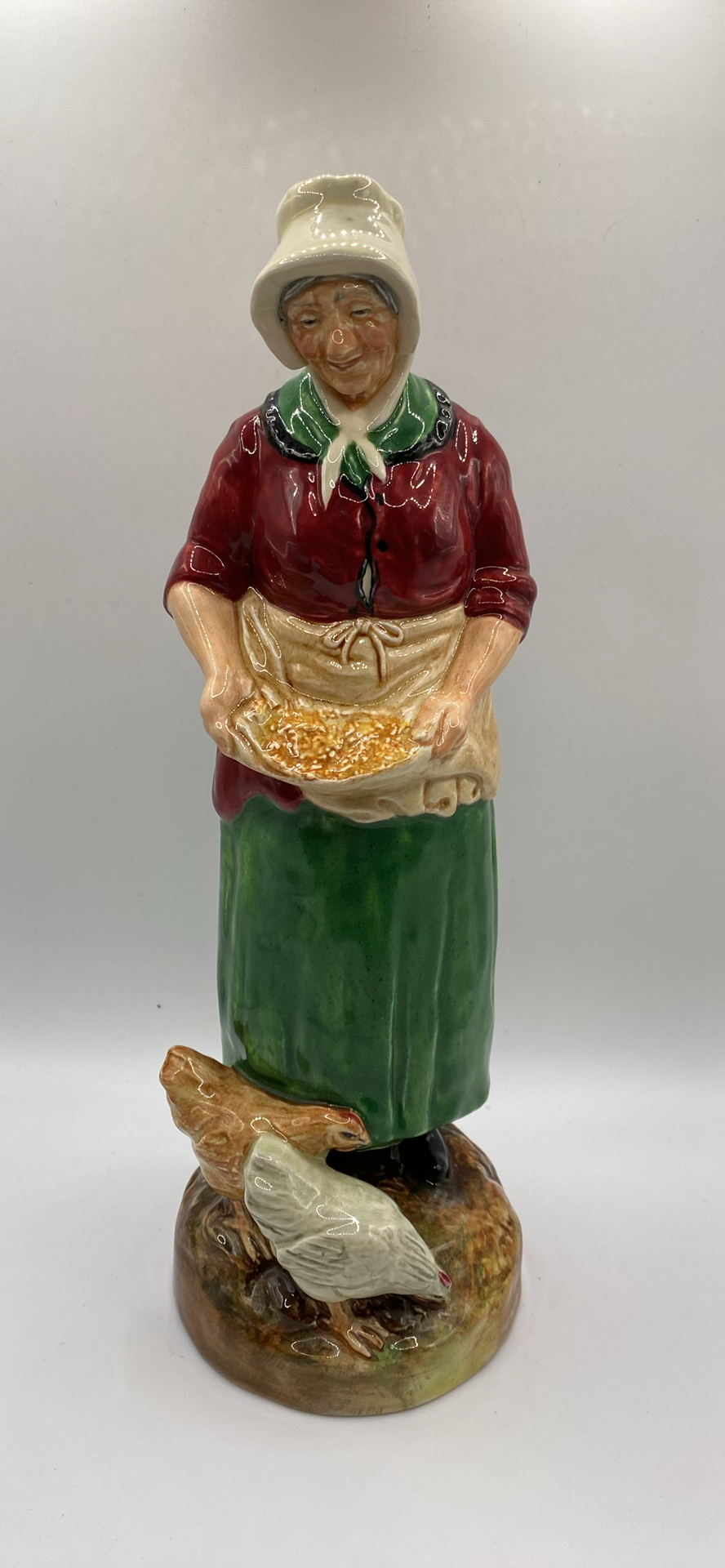 Royal Doulton The Farmer’s Wife And 3 Small Dickens Characters - image 12 of 16