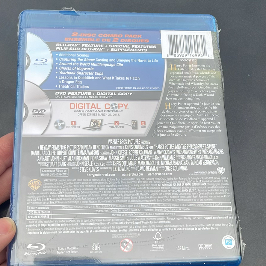 Harry Potter DVD's and Harry Potter and the Cursed Child - image 5 of 12