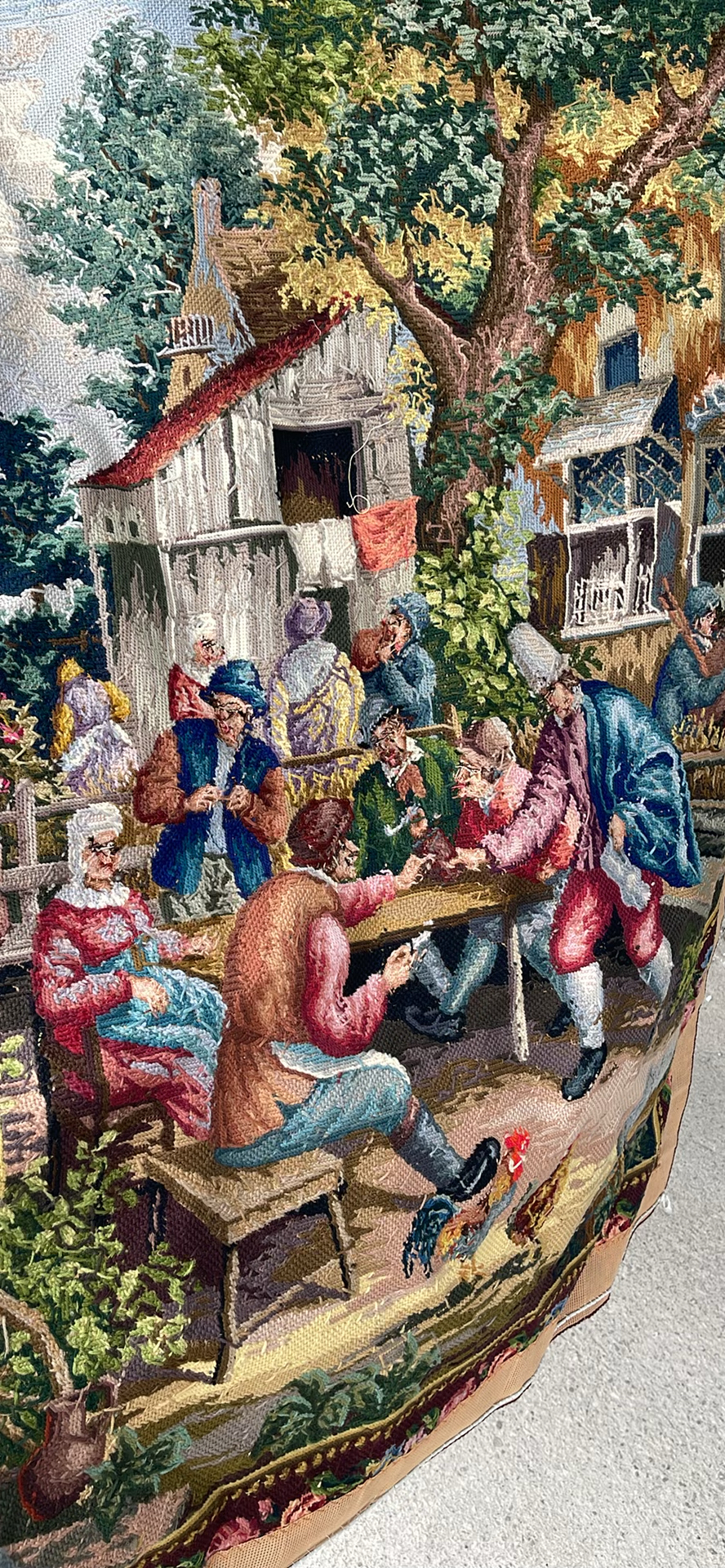 Large Needlepoint Tapestry  - image 8 of 10