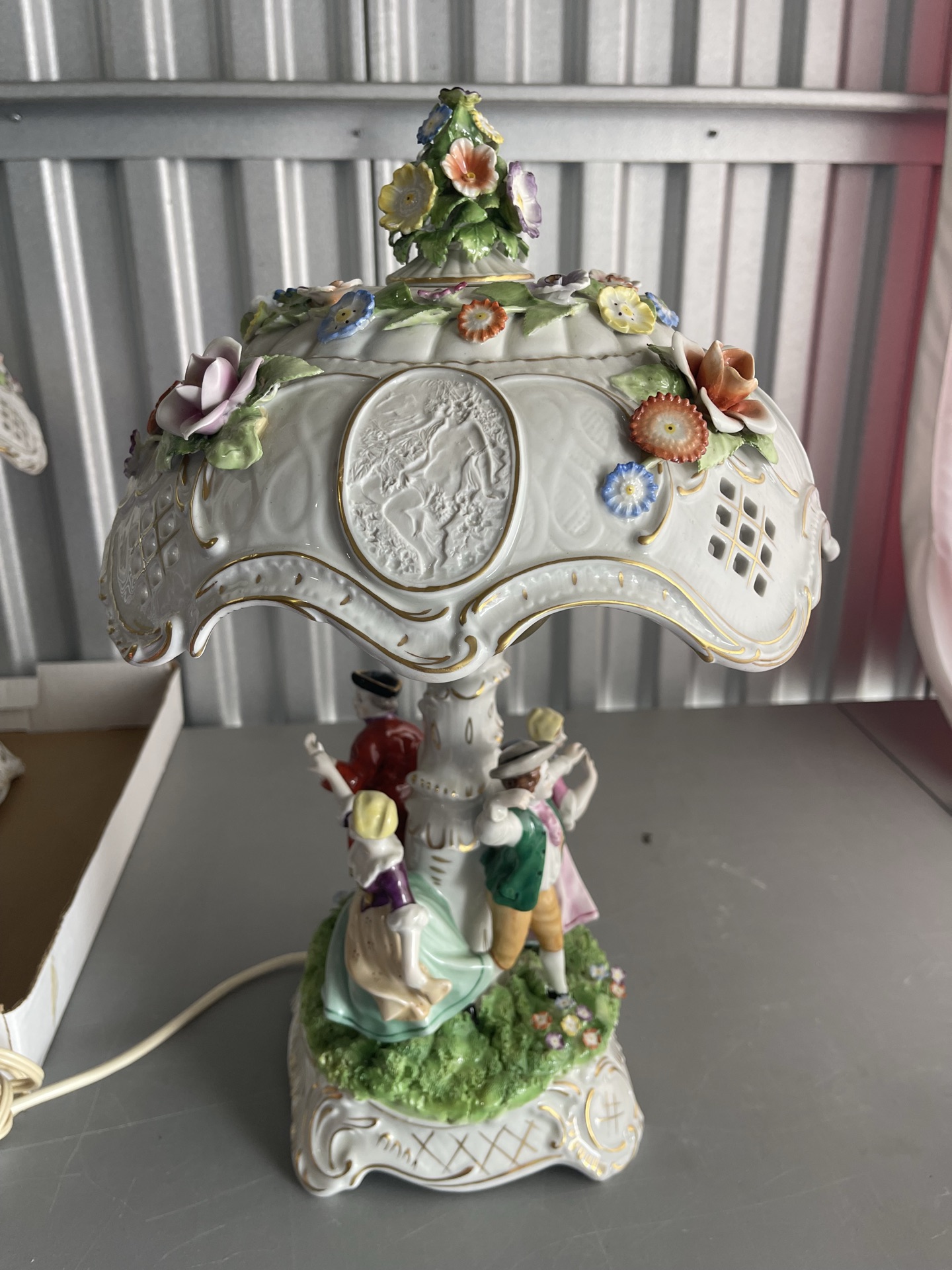 Pair Of MCM Dresden Lamps - image 18 of 23