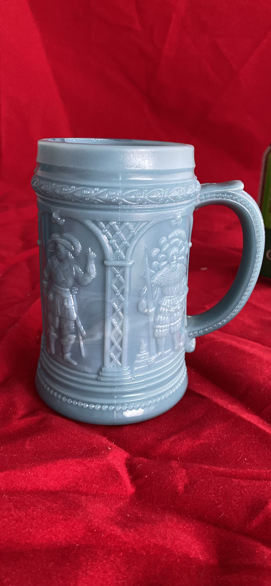 Slag Milk Glass Beer Steins (4) - image 8 of 10