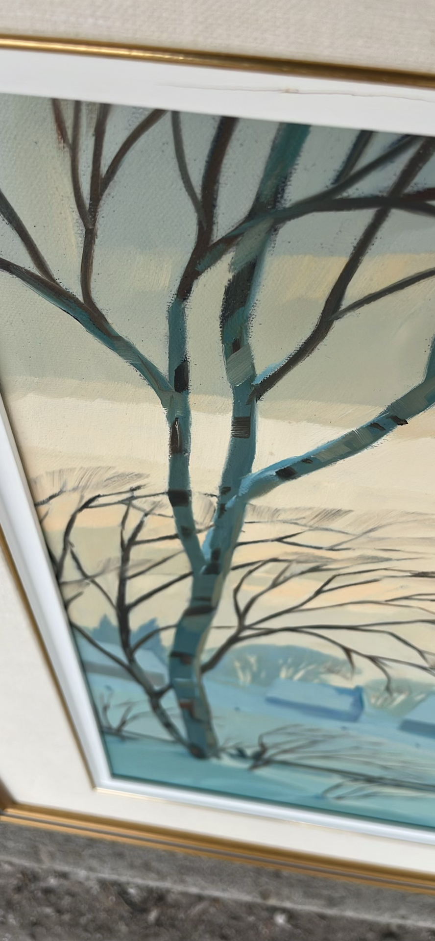 Poudrerie Au Village Original Oil Painting St Gilles - image 9 of 14
