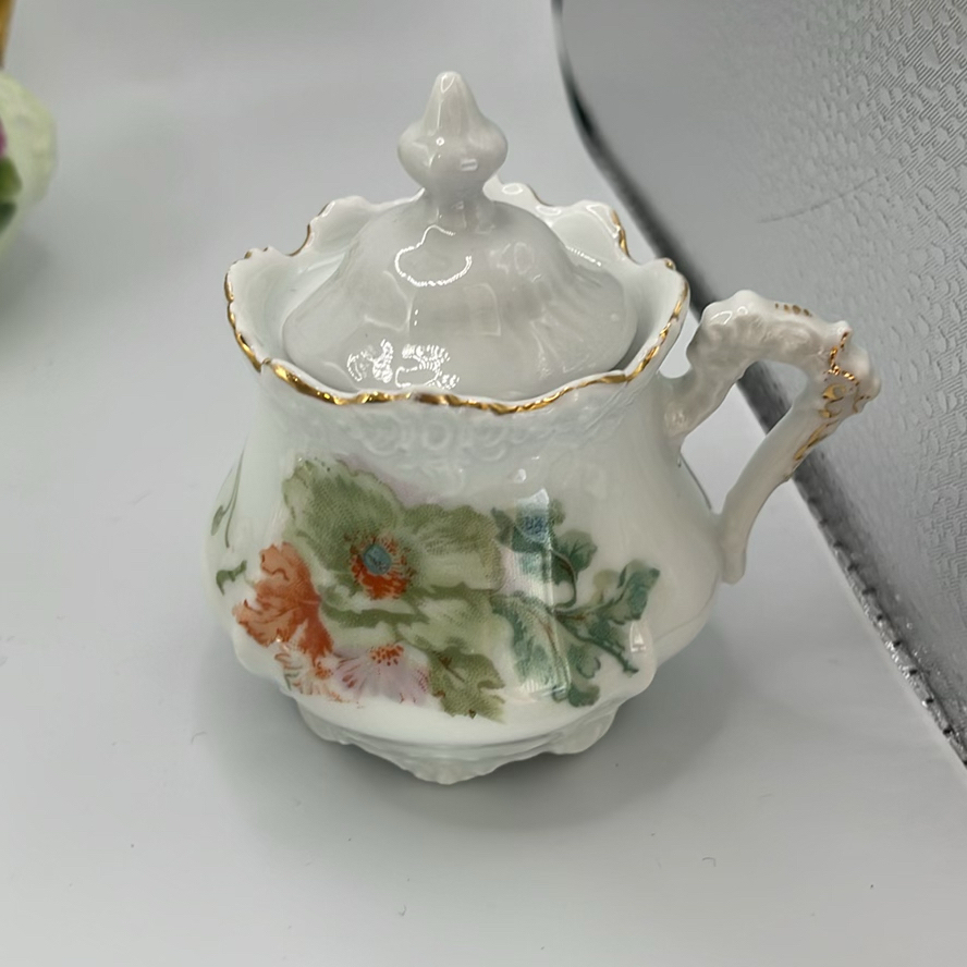 Antique Mustard Pots (7) And Sterling Spoon - image 5 of 27