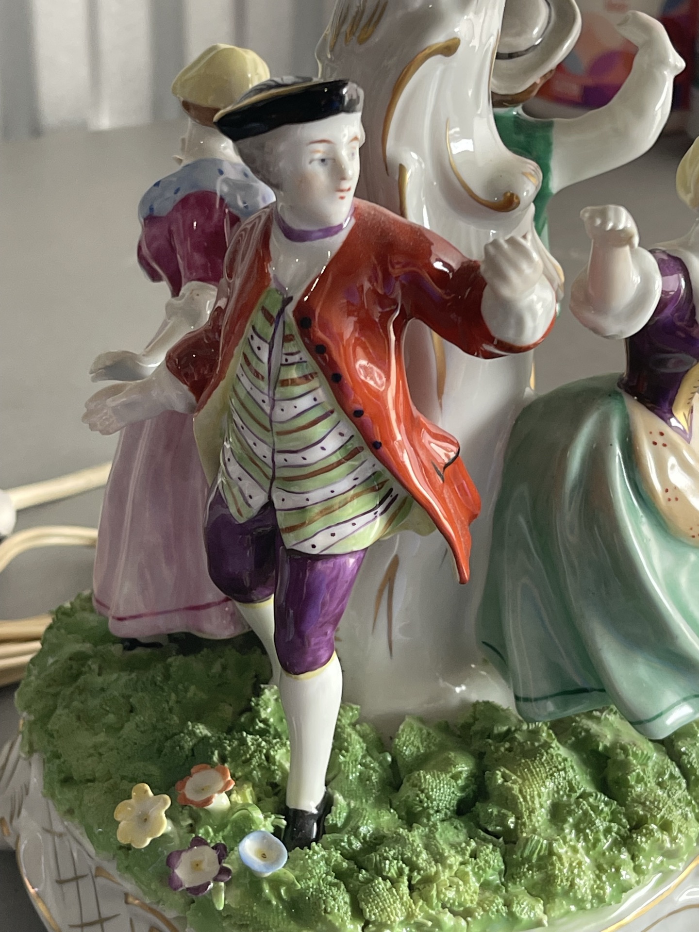 Pair Of MCM Dresden Lamps - image 11 of 23