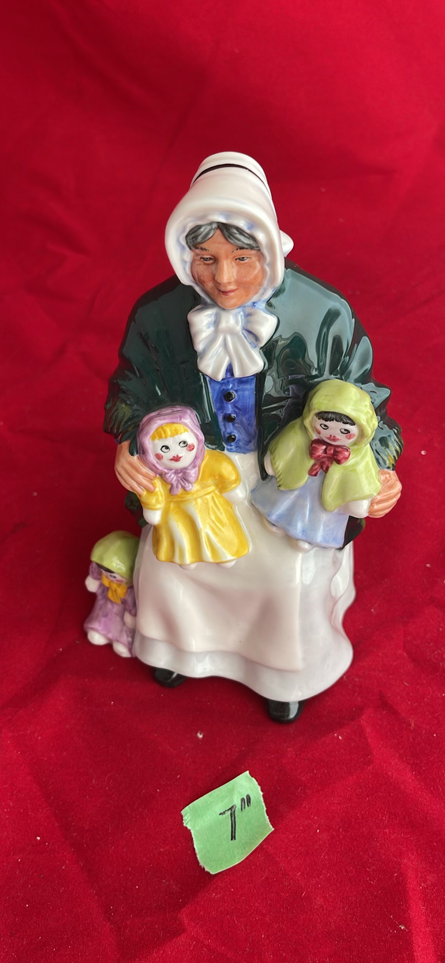 Royal Doulton Silks And Ribbons HN2017 And The Rag Doll Seller HN2944 - image 8 of 12