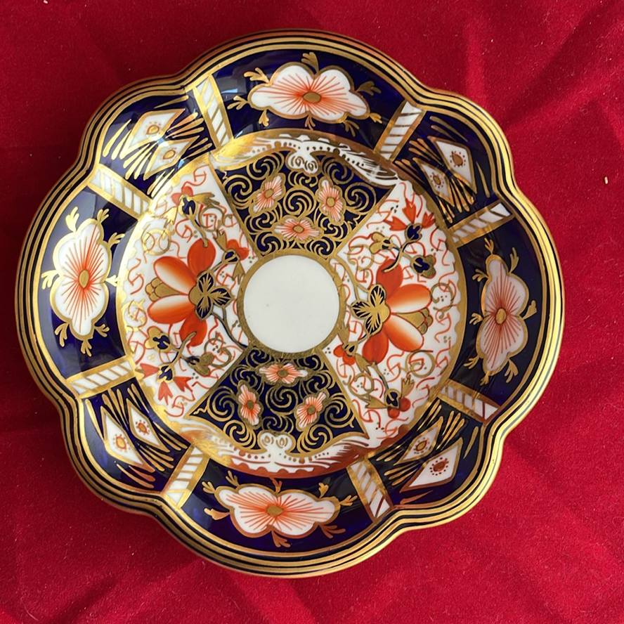 Antique Royal Crown Derby 4 Pcs Imari Pattern - image 12 of 18