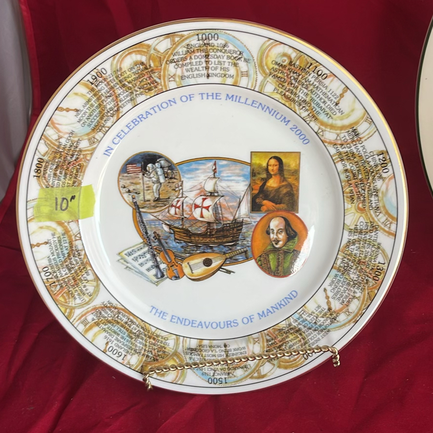 6 Vintage Plates - image 11 of 15