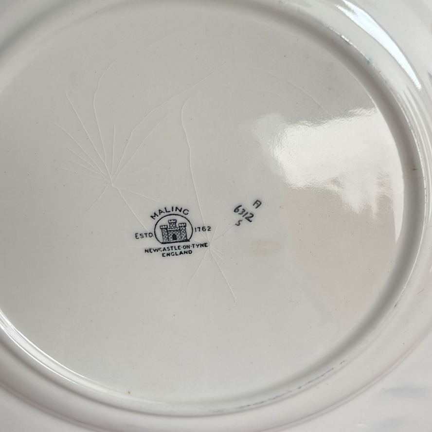 Vintage Maling Charger Plates - image 5 of 14