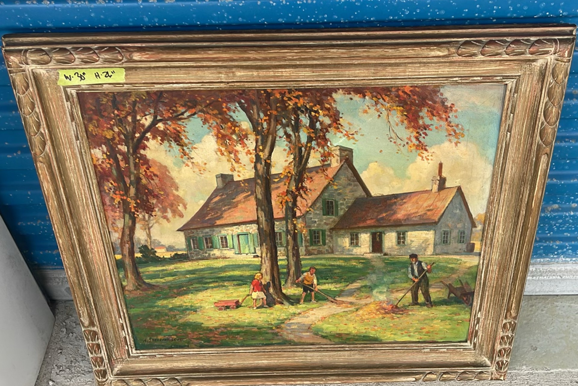 Adam Sheriff Scott Painting - image 1 of 18