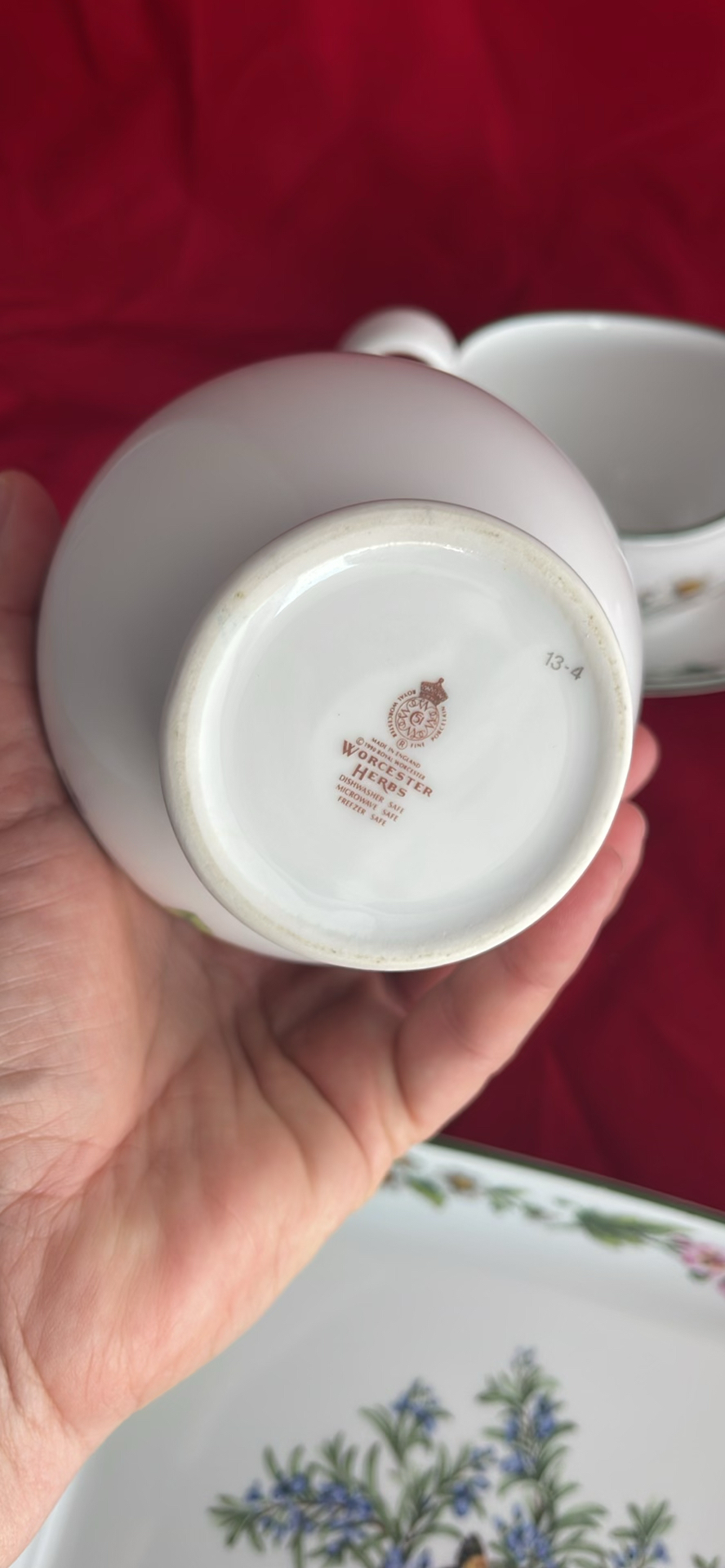 Royal Worcester Herbs pattern - image 19 of 20