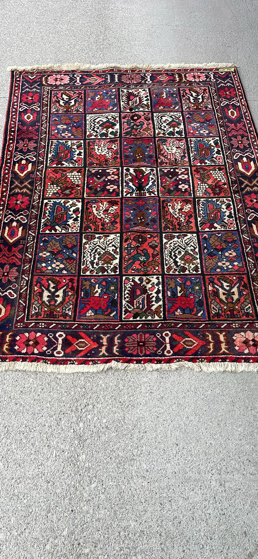 Vintage Persian Bakhtiari Rug - image 2 of 11