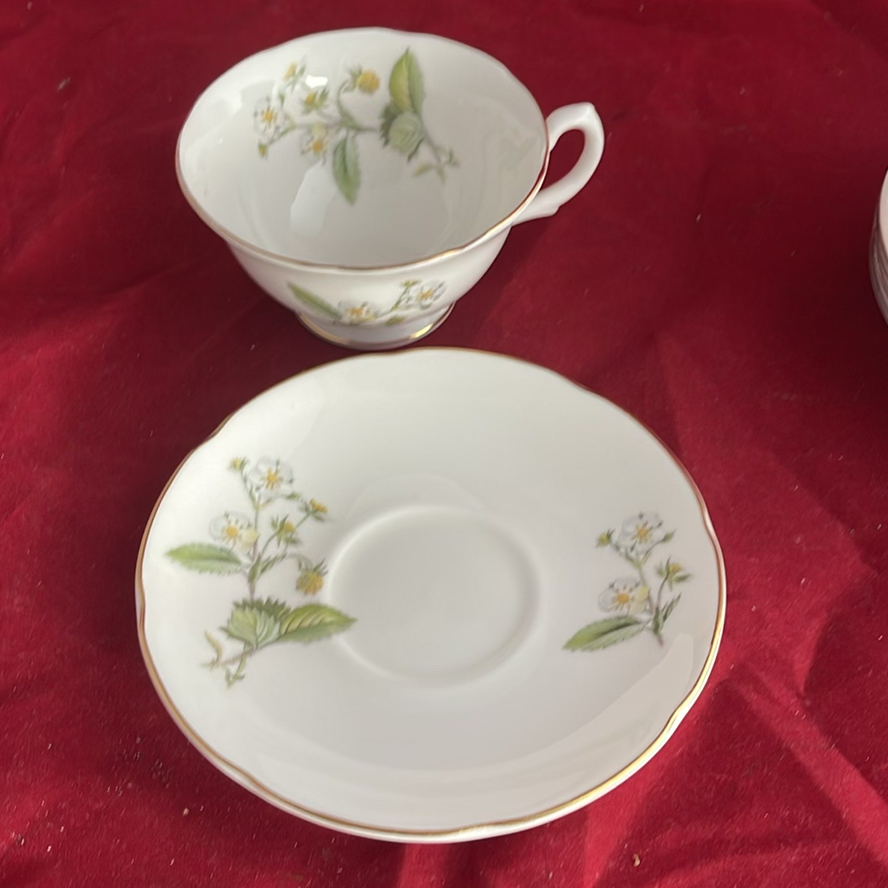 Teacup And Saucers And Cream And Sugar - image 11 of 15