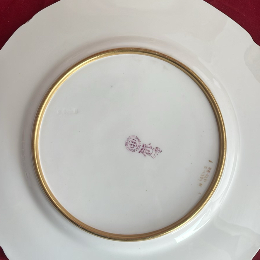 Vintage Royal Doulton And Royal Worcester Plates - image 8 of 18