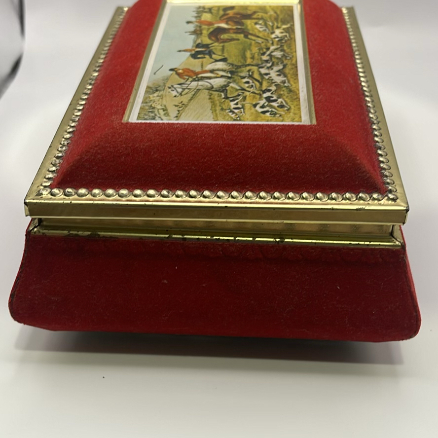 Vintage Red Tin - image 7 of 9