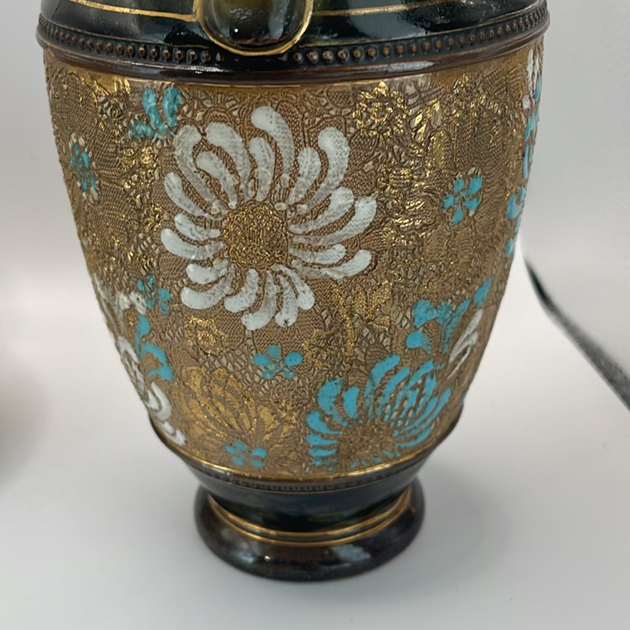 Antique Royal Doulton Lambeth And Burslem Pieces - image 9 of 13