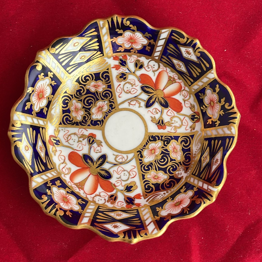 Antique Royal Crown Derby 4 Pcs Imari Pattern - image 15 of 18