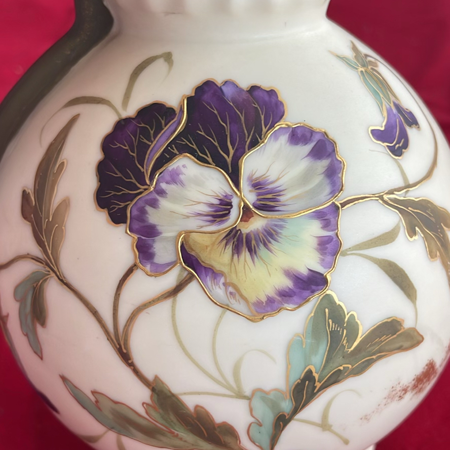 Antique German Pitcher And Mustard Pot - image 8 of 15