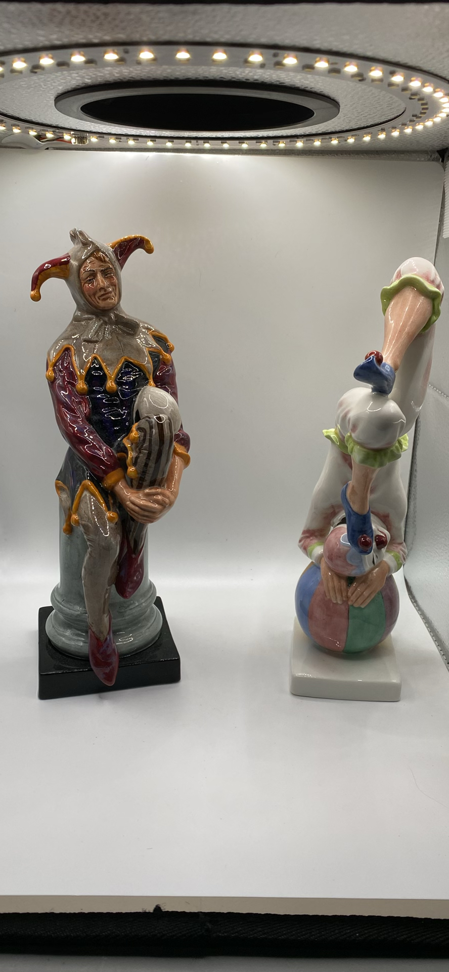Royal Doulton The Jester HN 2016 and Tumbling 3283 - image 1 of 12