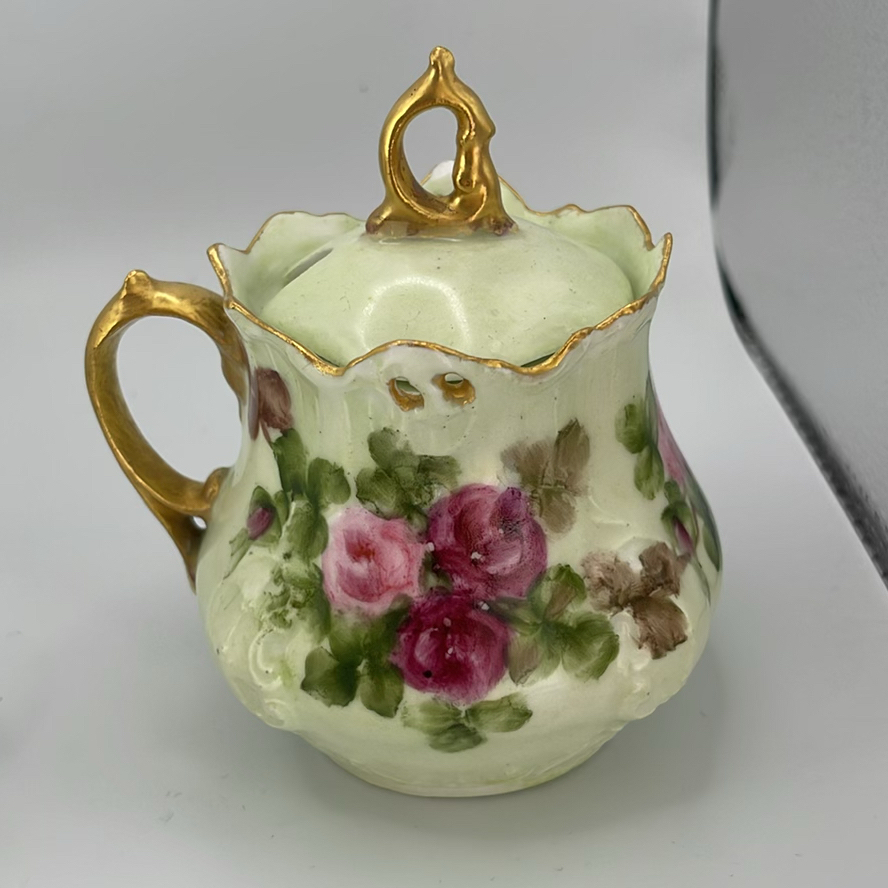 Antique Mustard Pots (7) And Sterling Spoon - image 9 of 27