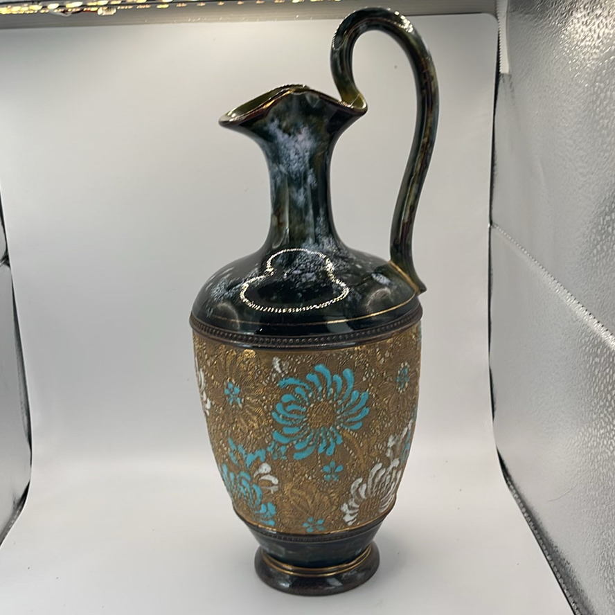 Antique Royal Doulton Lambeth And Burslem Pieces - image 5 of 13