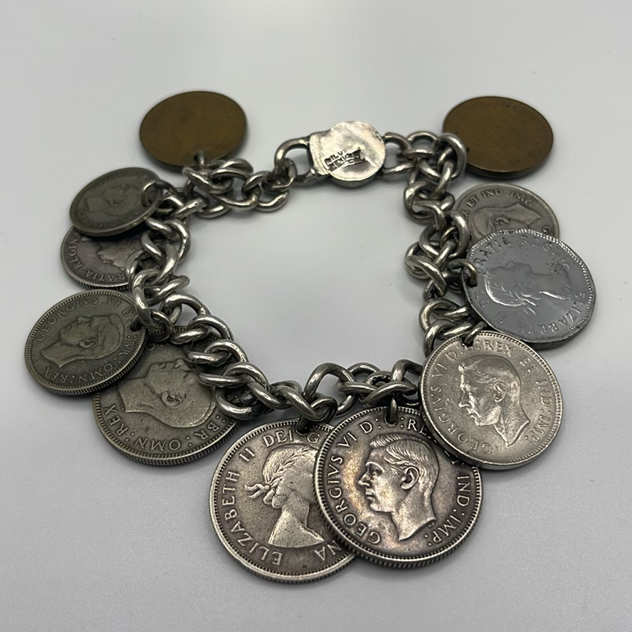 Vintage Coin Bracelet - image 1 of 11