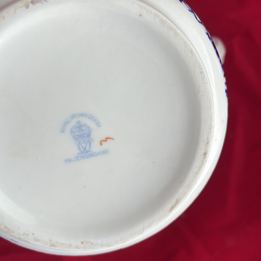 Royal Crown Derby Teapot, Coffeepot And Cream And Sugar In Mikado Pattern - image 12 of 23