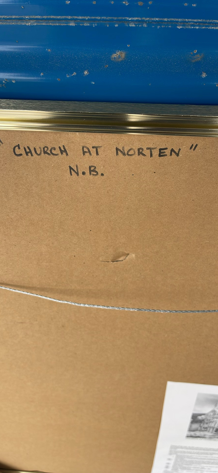 Church at Norten N.B. Watercolour by Ken Huxley - image 8 of 9