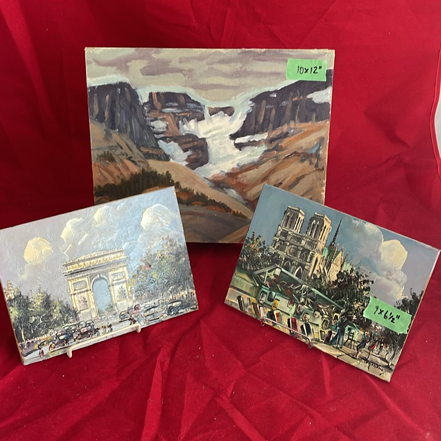 Vintage Paris Art By M. Legendre And Canadian Art By Obradovic - image 2 of 15