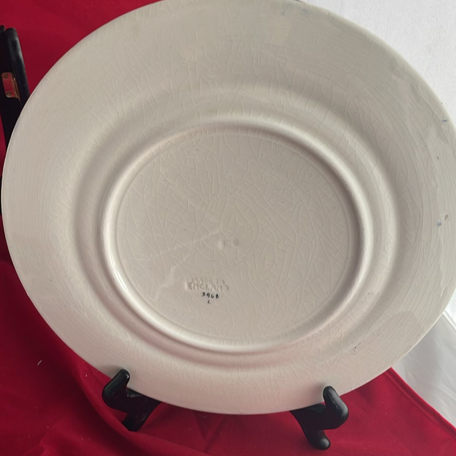 Vintage Maling Charger Plates - image 13 of 14
