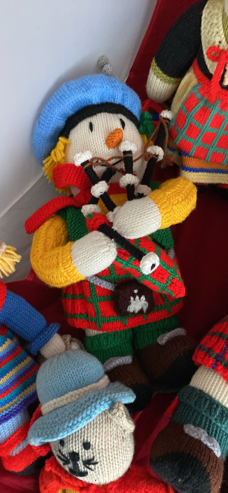 Handmade Hand knitted Dolls - image 6 of 18