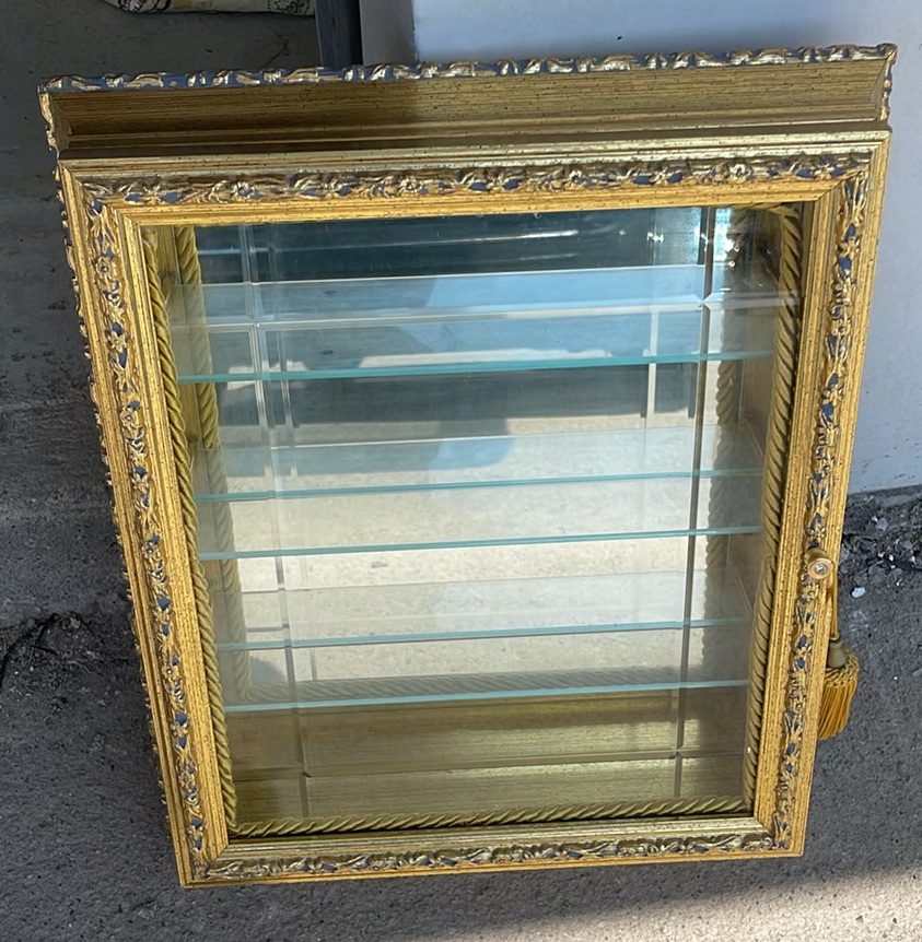 Italian Display Wall Cabinet - image 1 of 8
