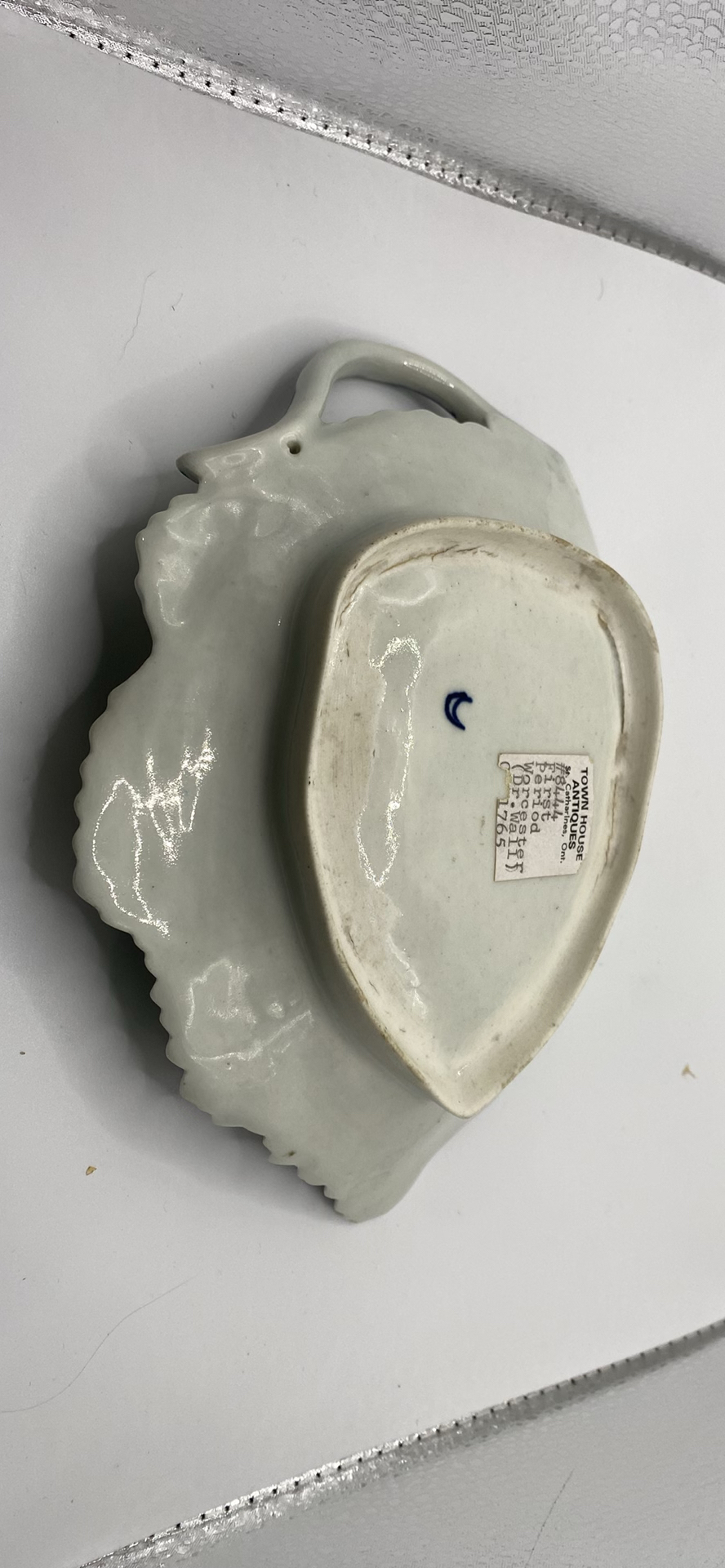 Worcester Porcelain Leaf Dish - image 5 of 5