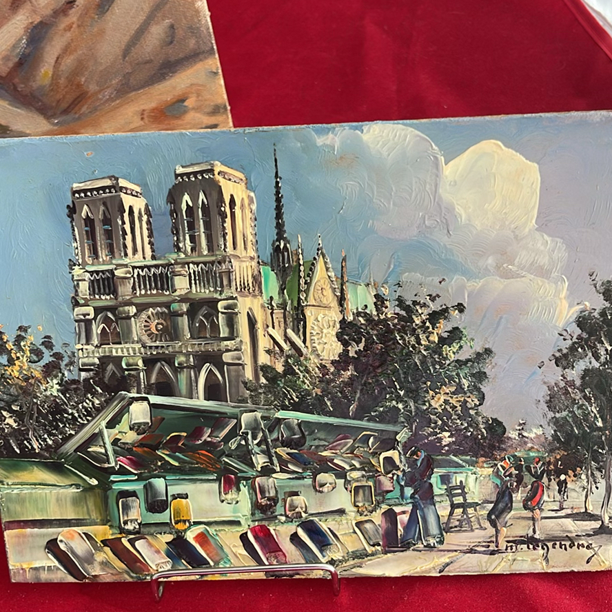 Vintage Paris Art By M. Legendre And Canadian Art By Obradovic - image 4 of 15