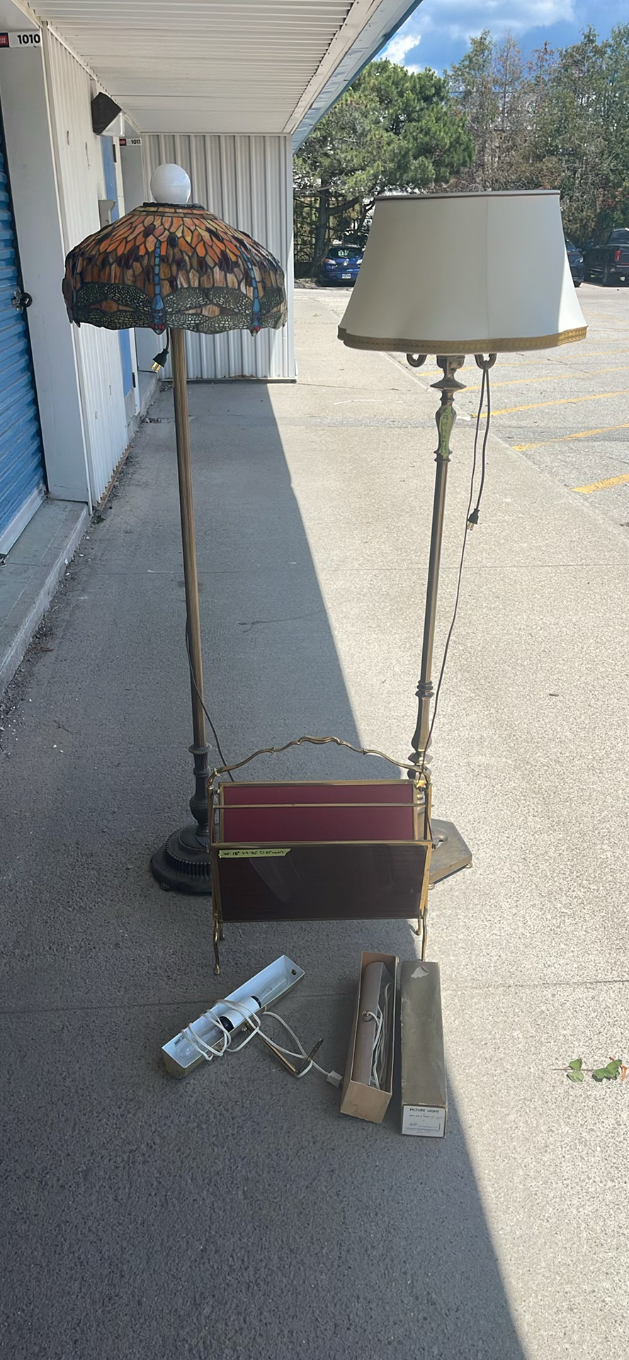 Floor Lamps, Magazine Rack, and Picture Light - image 1 of 20