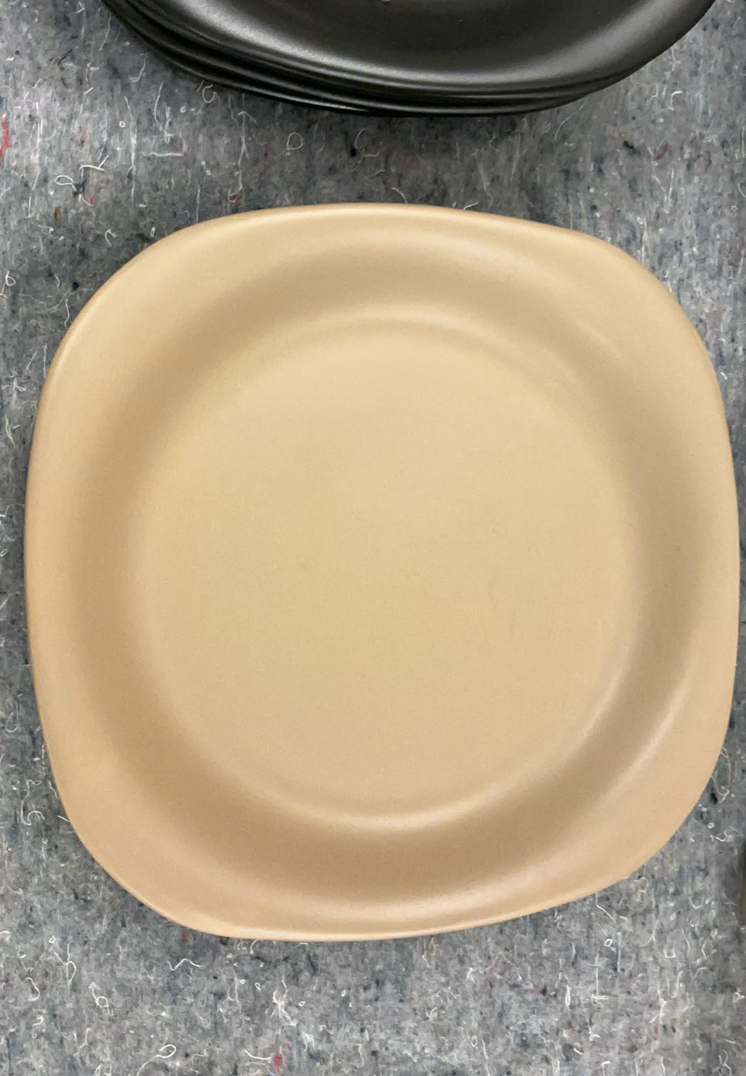 Beige And Black Stoneware Dishes - image 2 of 6