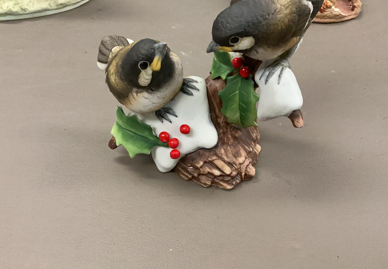 Assorted Chickadees and Norman Rockwell Ceramic Figurines - image 5 of 11