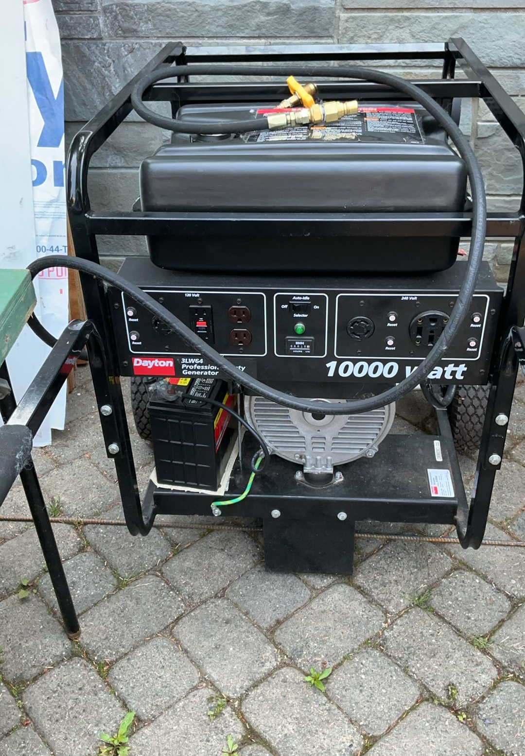 Dayton 10,000 Watt Professional Generator - image 1 of 9