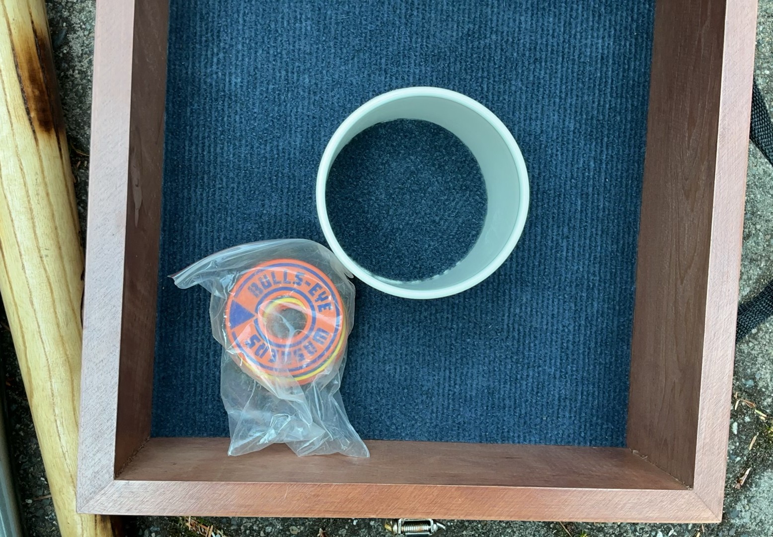 Baseball bats, baseballs, and Bulls-Eye Washers game set - image 2 of 5