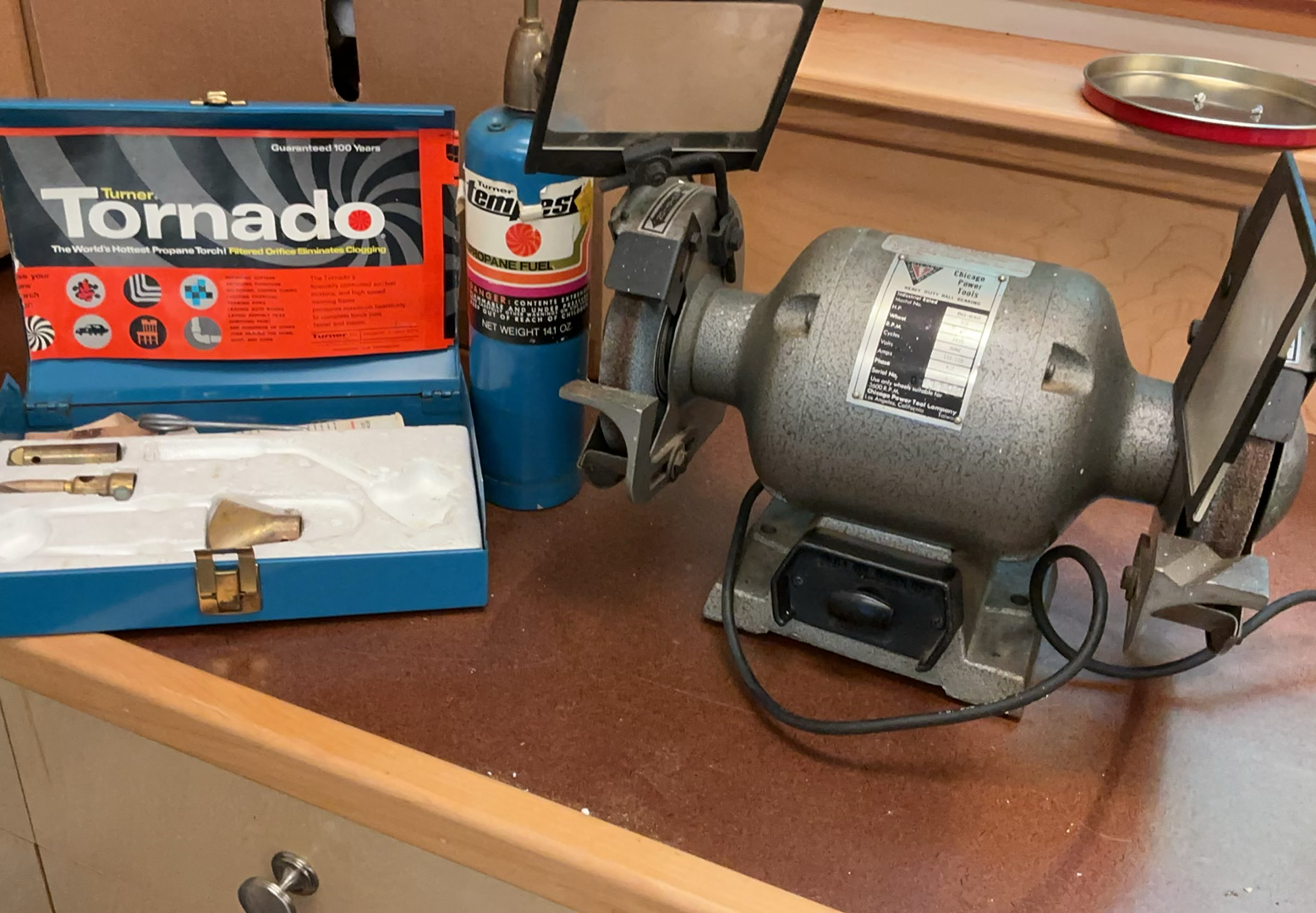 Chicago Bench Grinder, Tornado Torch - image 1 of 4