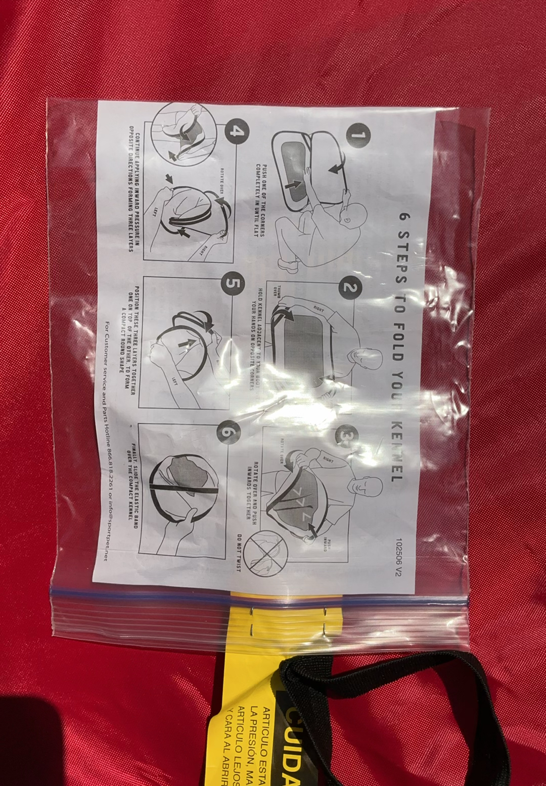 Pet supplies: dog crate, life jacket, water dispenser, and tent bed - image 8 of 9
