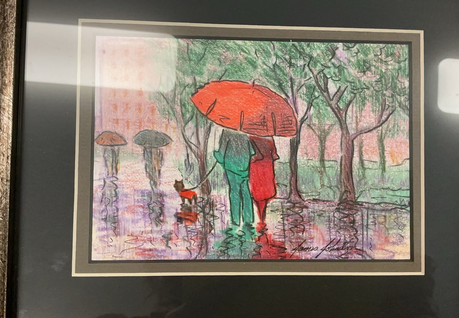 3 Small Framed Art - image 2 of 8