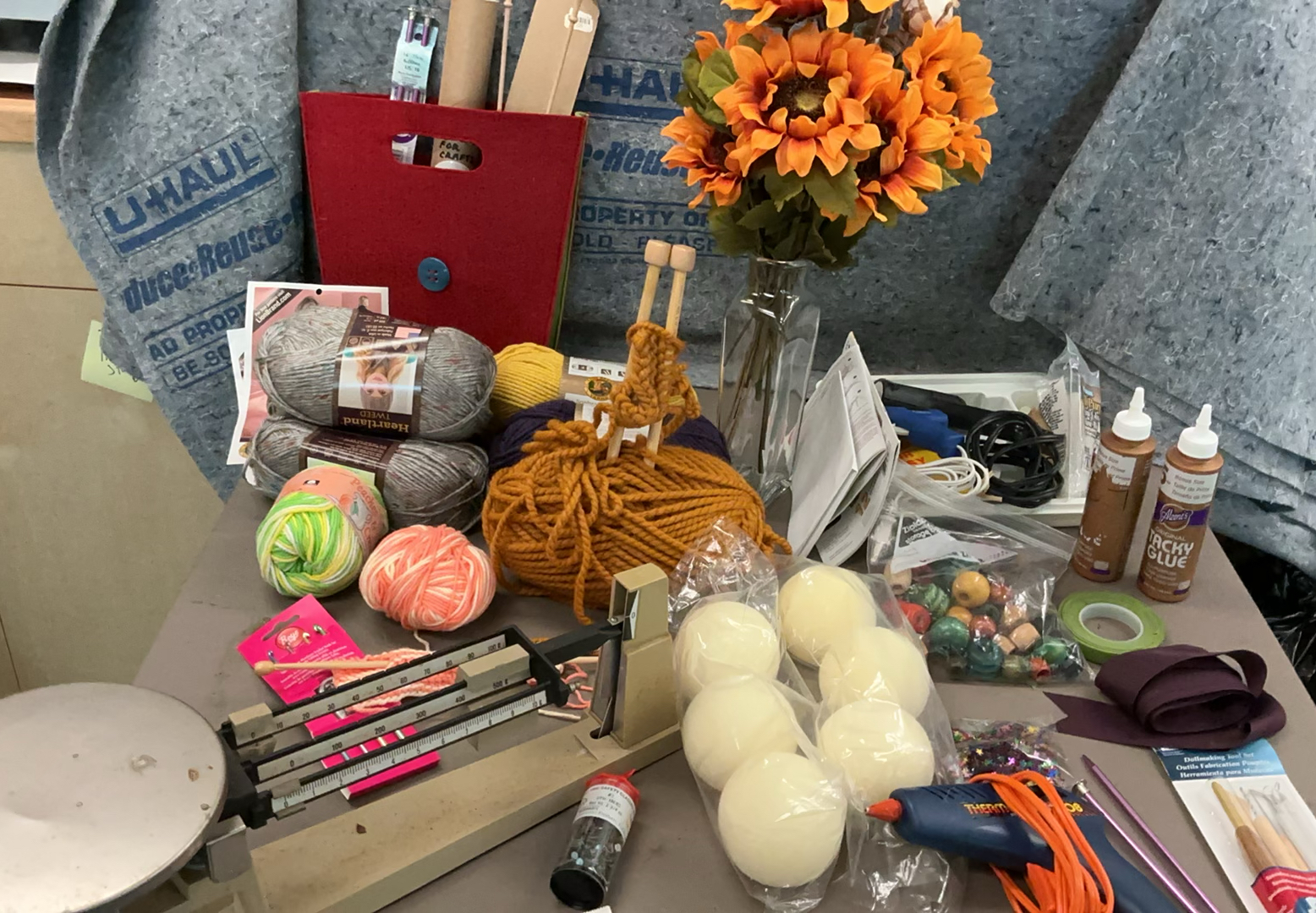 Craft supplies and tools assortment - image 1 of 9
