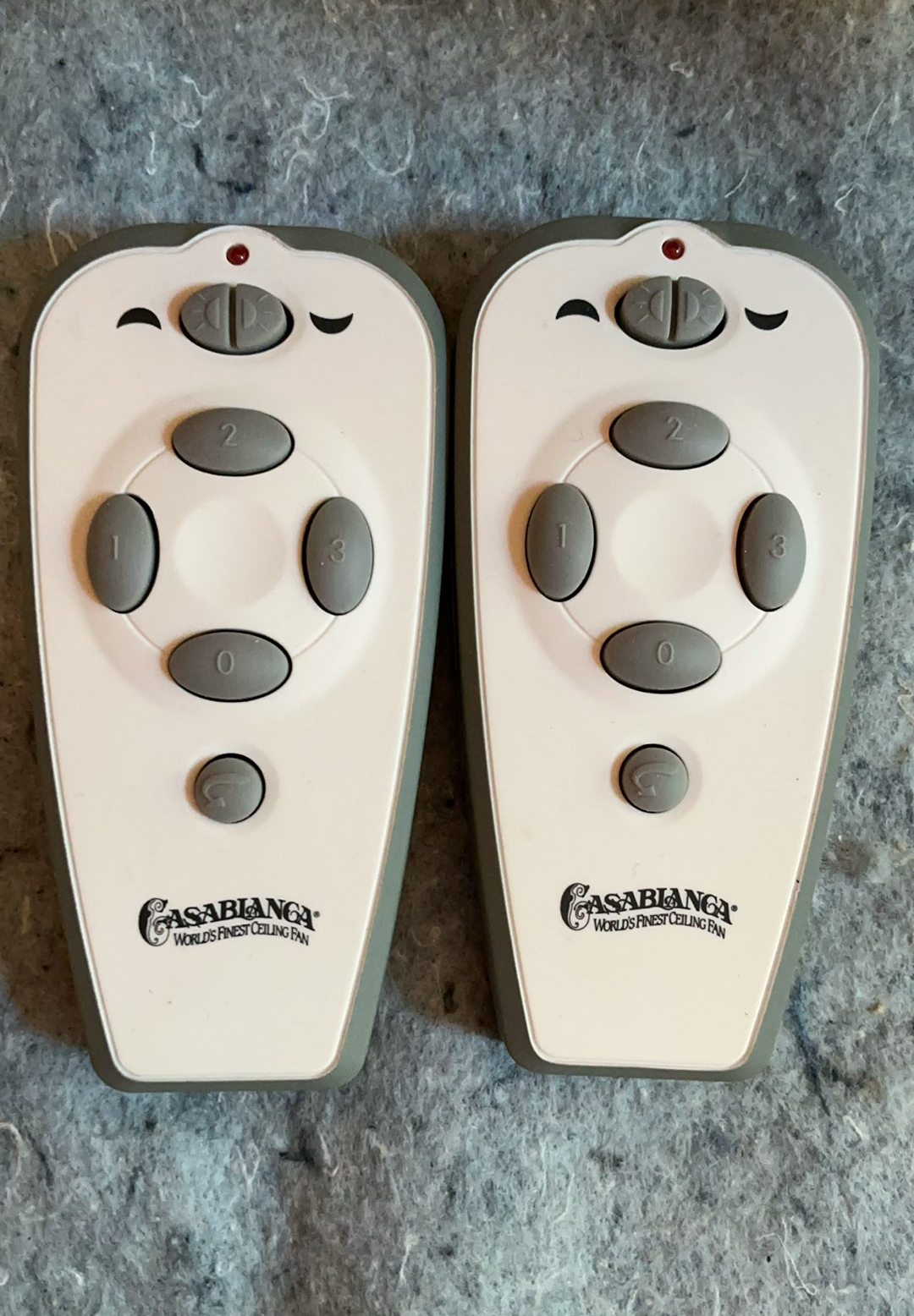 Casablanca Lighted Ceiling Fan With Remotes - image 2 of 4