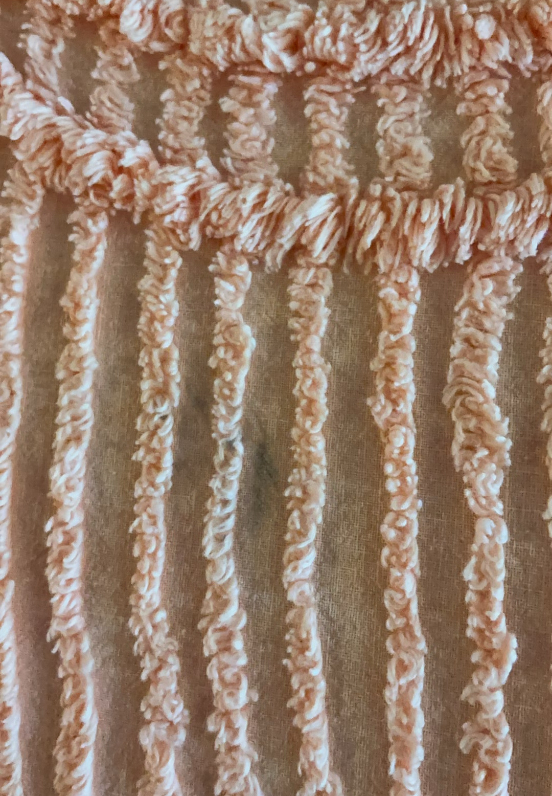 Vintage King Chenille Bedspread And Pilllow cases - image 4 of 5