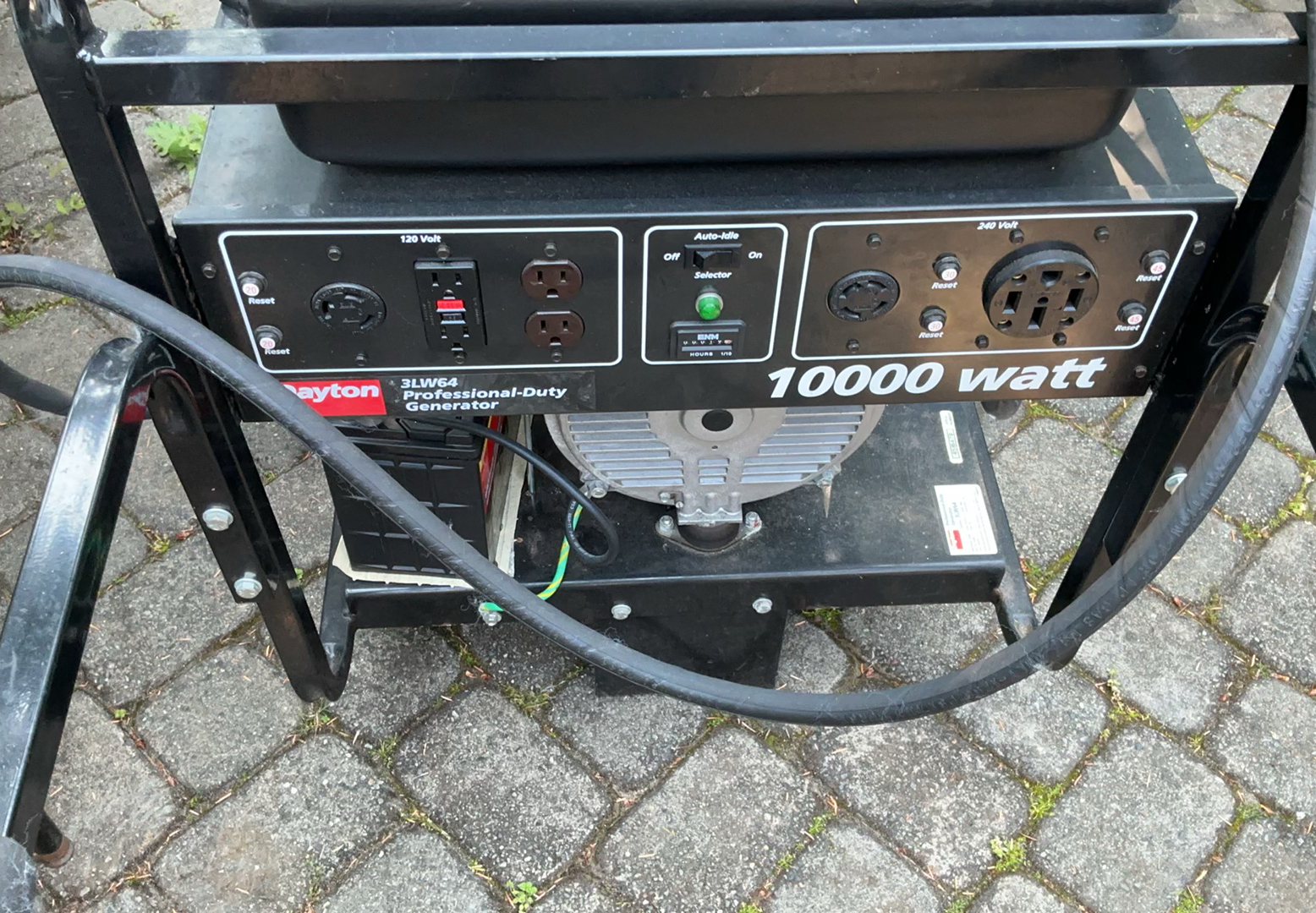 Dayton 10,000 Watt Professional Generator - image 6 of 9