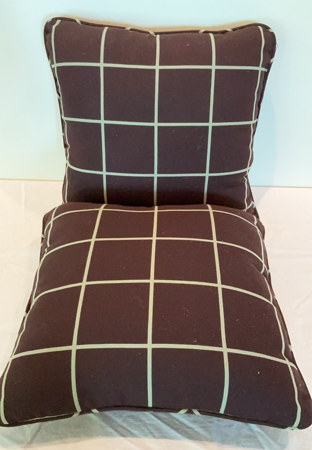 Chocolate And Mint Throw Pillows - image 3 of 5