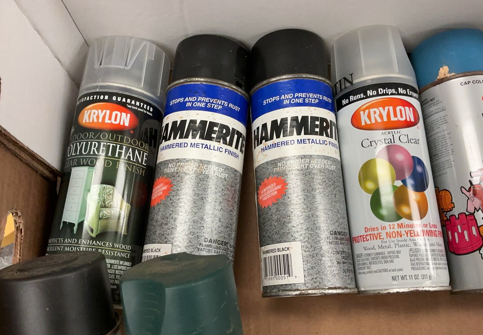 Assorted spray paint cans (Krylon, American Accents, Rust-Oleum) - image 7 of 9