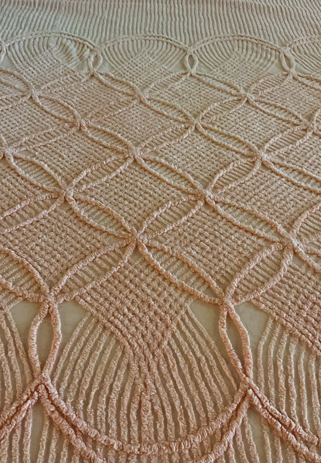 Vintage King Chenille Bedspread And Pilllow cases - image 2 of 5