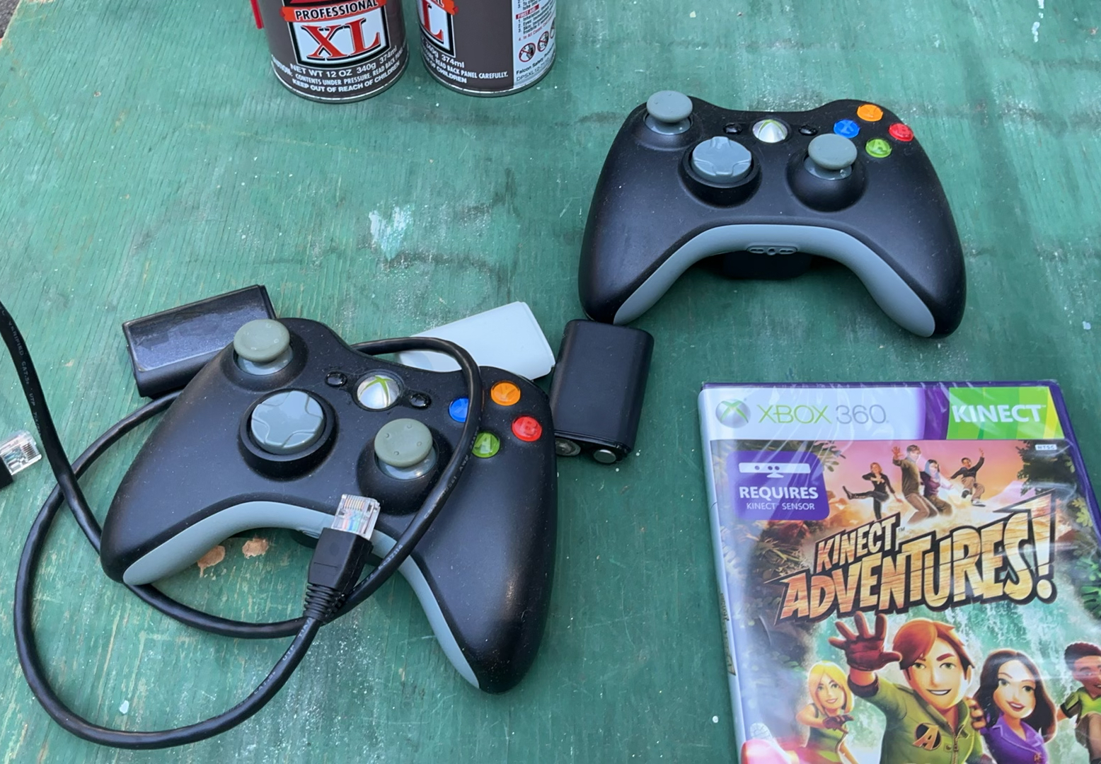 Xbox 360 game collection with controllers and Kinect kit - image 6 of 6